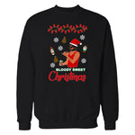 Leo Bloody Sweet Christmas Crewneck Sweatshirt (Vijay)