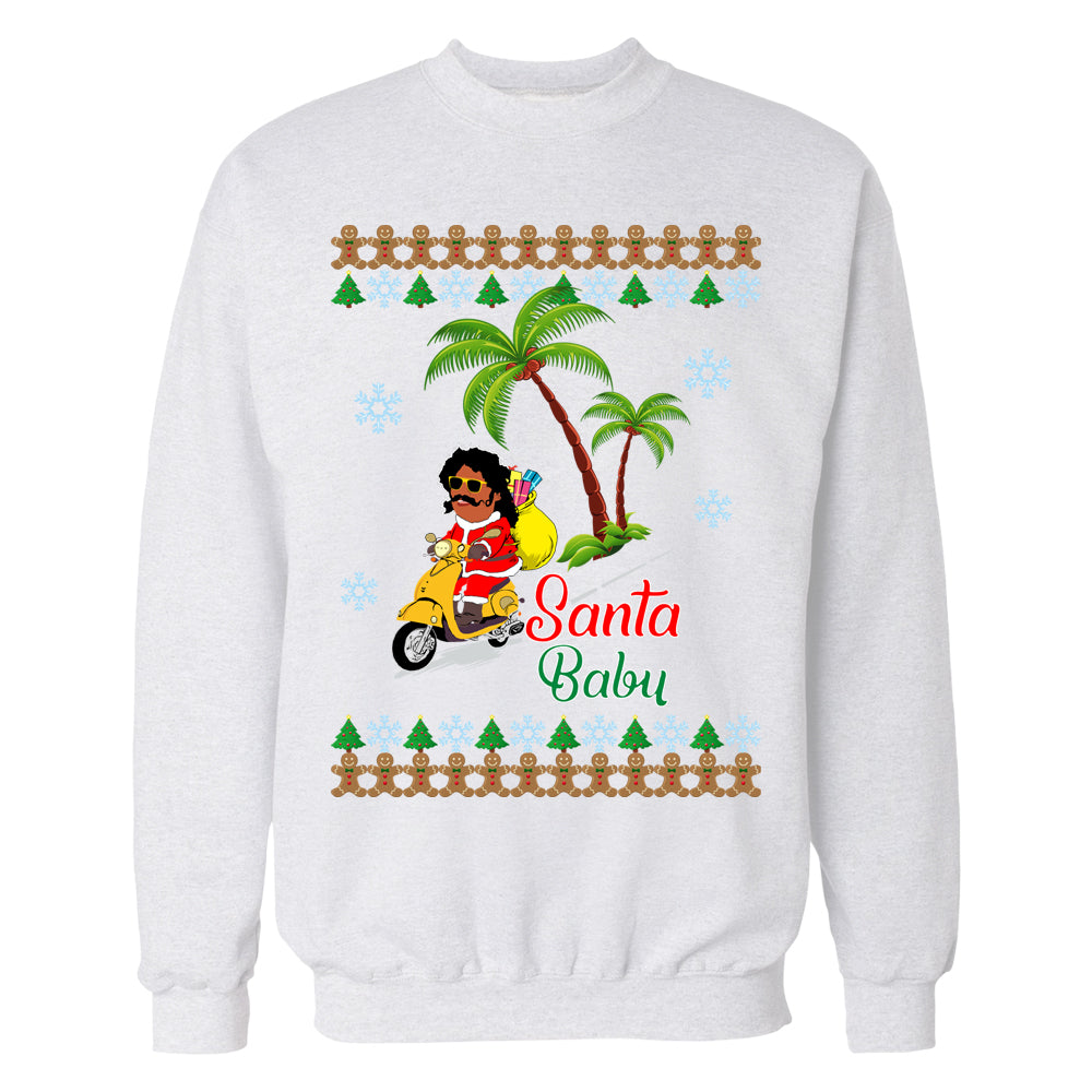 Santa Babu Christmas Crewneck Sweatshirt (Yogi Babu)