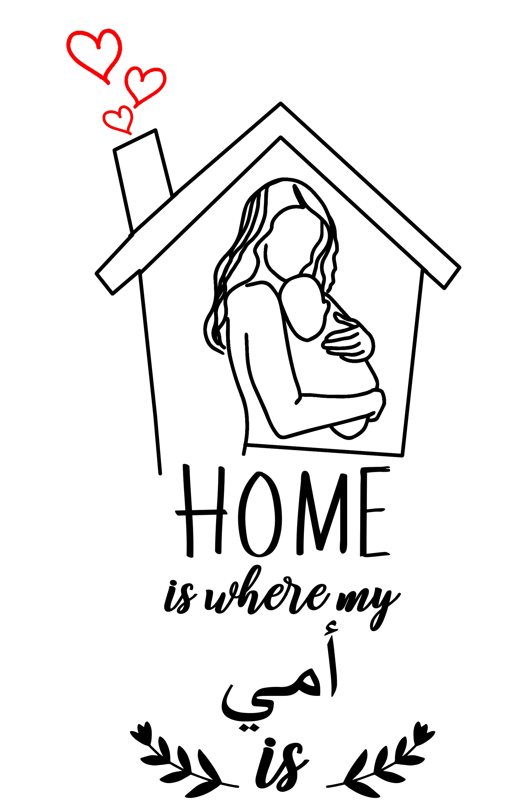 Mother's day Gift- Home Is Where My Amma Is Mug and Tote Bag