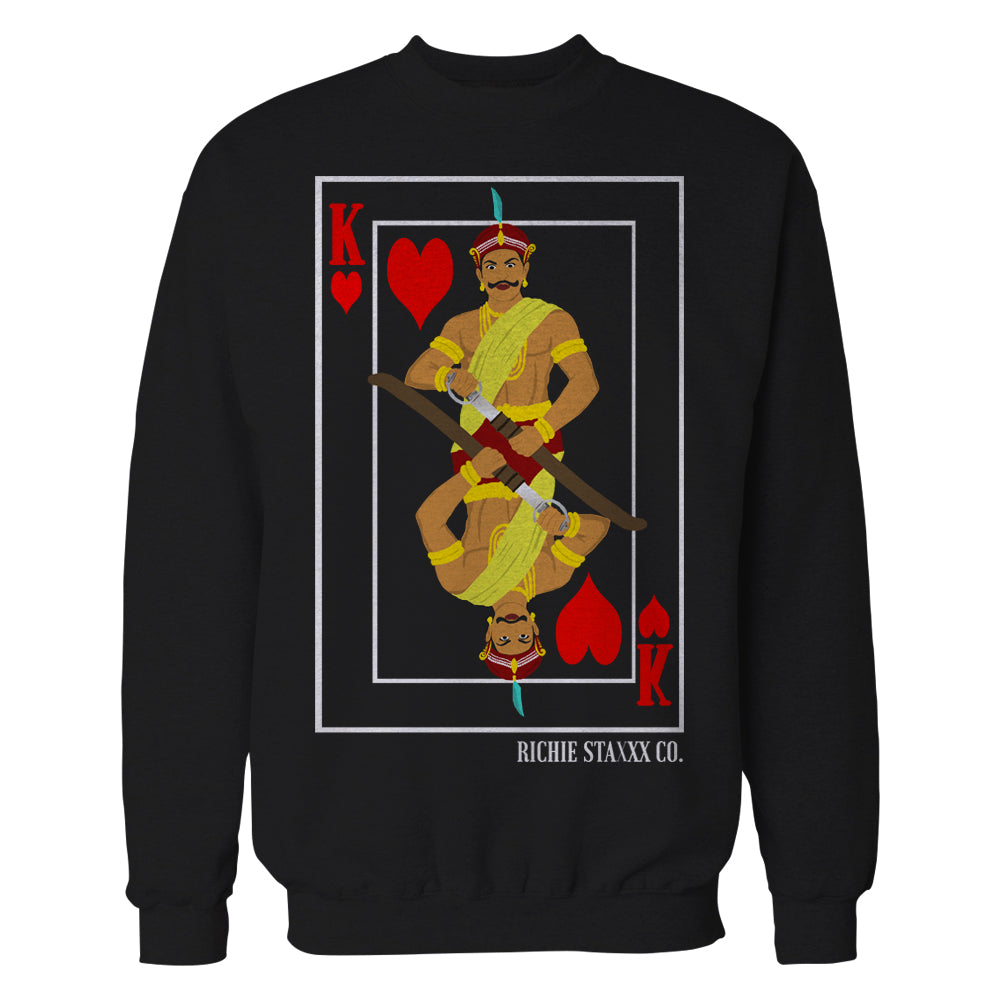 King of Hearts Crewneck Sweatshirt