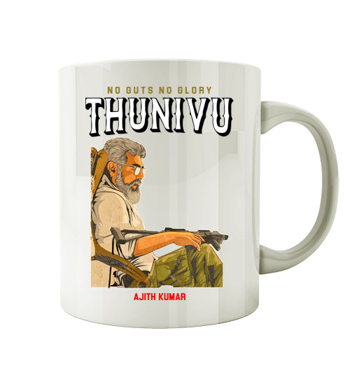 Thunivu Ajith kumar coffee mugs