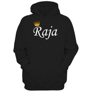 Raja and Rani Matching Couples Hoodie (king and Queen)