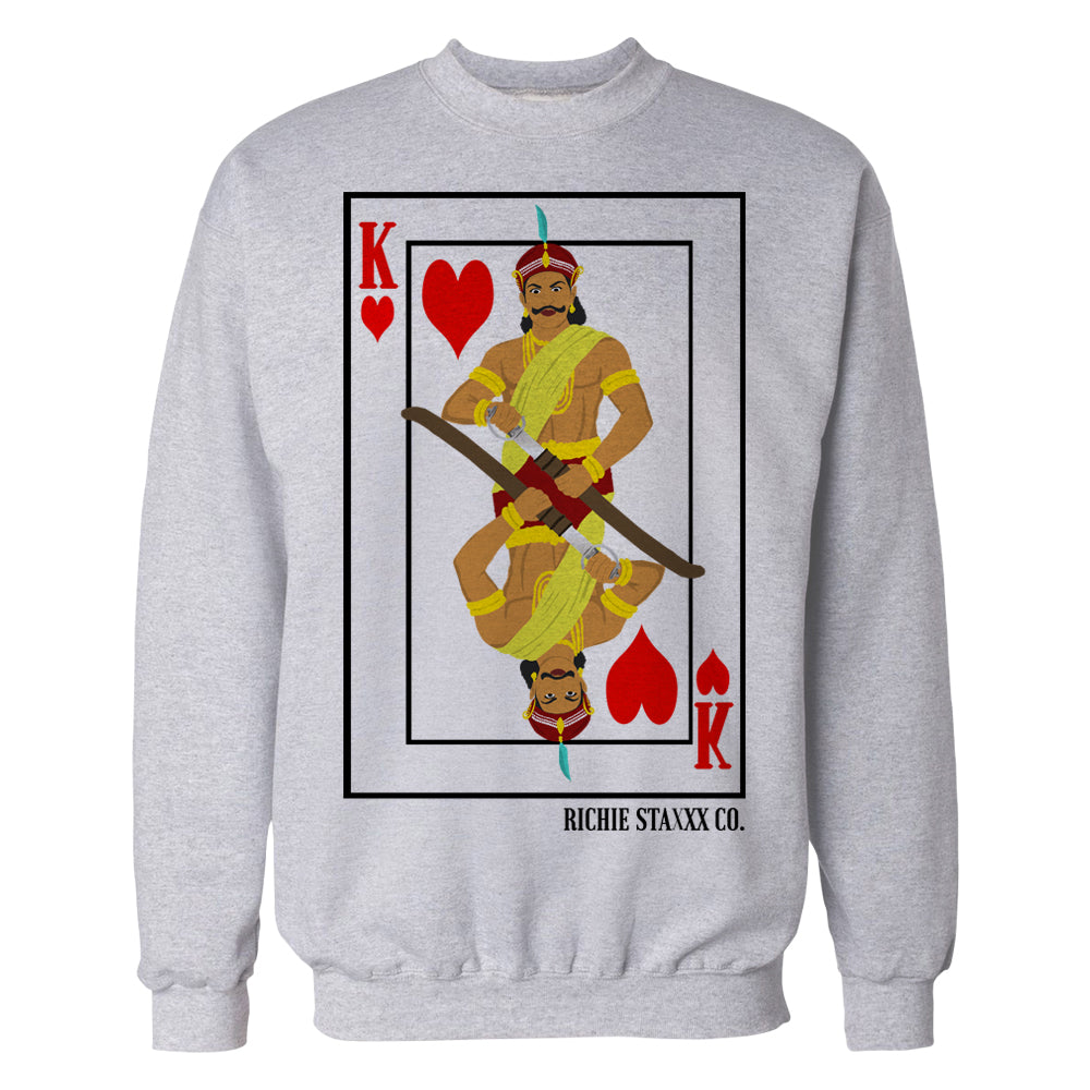 King of Hearts Crewneck Sweatshirt