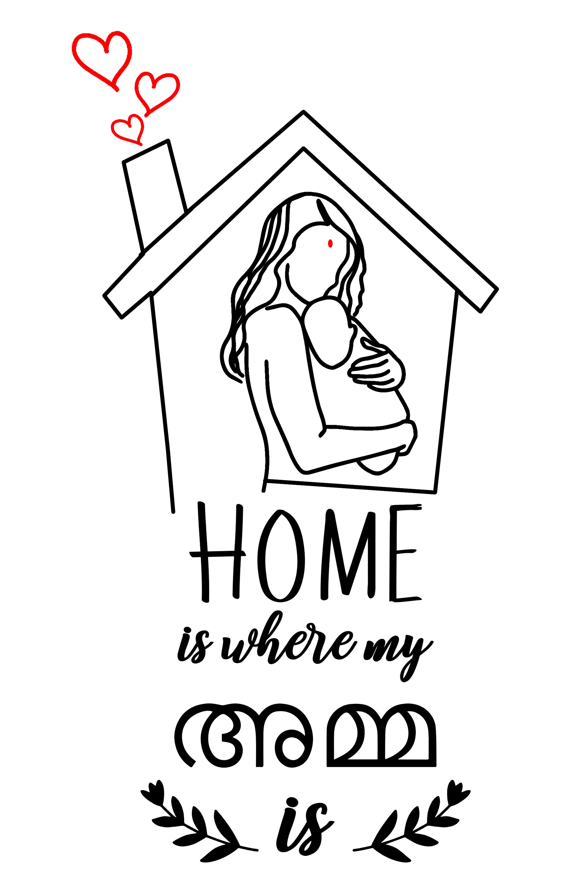 Mother's day Gift- Home Is Where My Amma Is Mug and Tote Bag