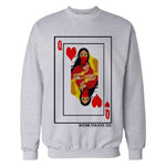 Queen of Hearts Crewneck Sweatshirt